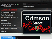 Tablet Screenshot of crimsonstreetny.com